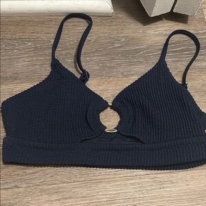 Aerie Ribbed Bikini top with Triangle Cut